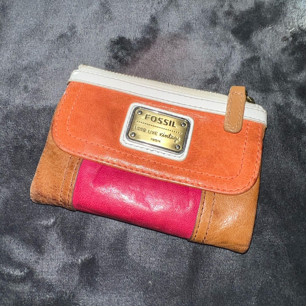 Fossil Emory Colorblock Wallet - Picture 6 of 6